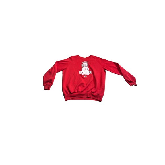 Vintage The Hunt For Red October Submarine Spy Thriller Film Pullover Sweater - Picture 1 of 4